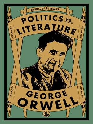 cover image of Politics vs. Literature